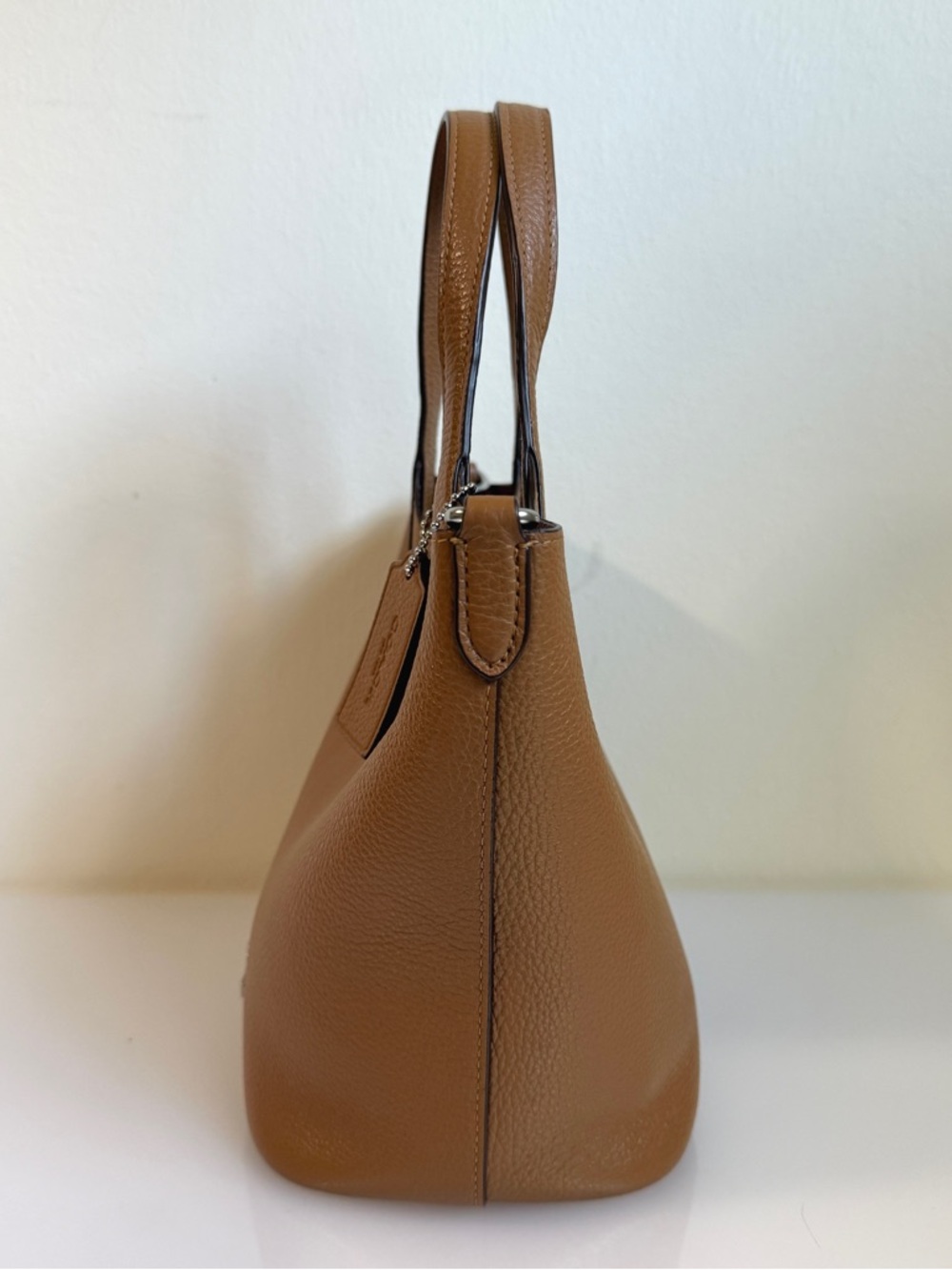 Coach Hanna Bucket Bag Saddle Brown - Picture 5 of 14